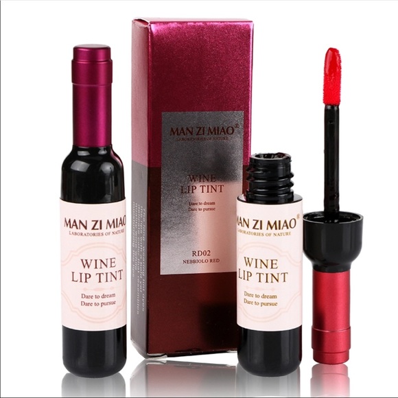 Other - 4 for $25 SALE!!!! Red Wine Bottle Lip Tint Gloss
